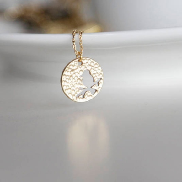 Handmade Jewelry - 🌸 Bird Silhouette Necklace/Bracelet, Handmade 🌸